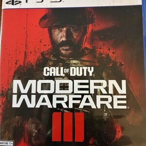 Sony Call of Duty: Modern Warfare III - Red and Black
